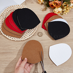 8 Pairs 4 Colors Shoe Repair Wool Heel Replacement&nbsp;DIY-OC0014-41