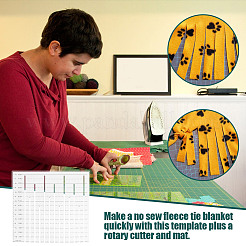 Acrylic Blanket Template Kit&nbsp;TOOL-WH0155-193