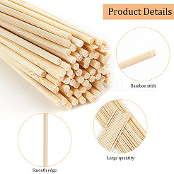 Round Bamboo Sticks&nbsp;WOOD-WH0030-83C