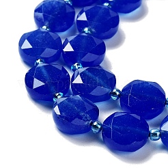 Natural Blue Agate Beads Strands&nbsp;G-NH0004-002A