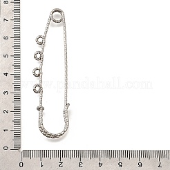 304 Stainless Steel Safety Pins Brooch Findings&nbsp;STAS-K252-11C-P
