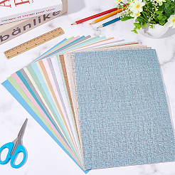 18 sheets 18 colors PVC Self-Adhesive Wall Stickers&nbsp;DIY-OC0010-69