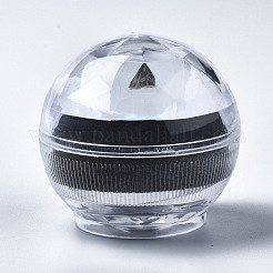Transparent Plastic Ring Boxes&nbsp;OBOX-WH0011-01A
