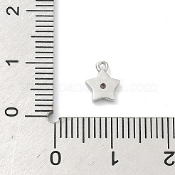 Brass Micro Pave Cubic Zirconia Charms&nbsp;KK-G548-19P