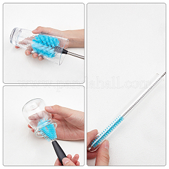 Nylon Bottle Cleaning Brush Set&nbsp;AJEW-WH0162-33