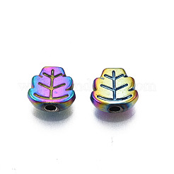 Rack Plating Rainbow Color Alloy Beads&nbsp;PALLOY-S180-334