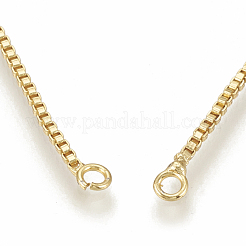 Adjustable Brass Necklace Making&nbsp;KK-Q746-003G