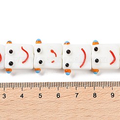 Handmade Lampwork Beads Strands&nbsp;LAMP-Q036-07B