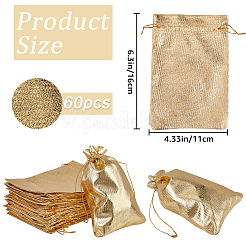 60Pcs Organza Drawstring Bags&nbsp;OP-BBC0001-01D
