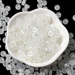 Imitation Jade & Luster Glass Seed Beads&nbsp;SEED-E001-J3x6mm-A04