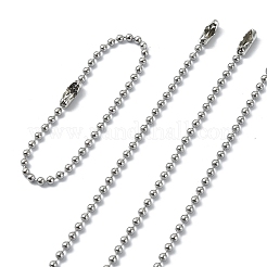 10M 304 Stainless Steel Ball Chains&nbsp;CHS-YW0001-03