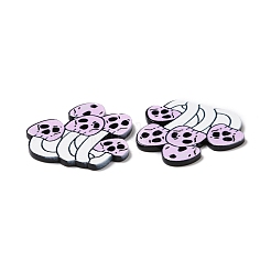 Halloween Printed Acrylic Pendants&nbsp;SACR-G026-01A