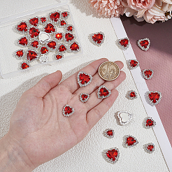 40Pcs 4 Styles Acrylic Sew on Rhinestones&nbsp;GACR-GA0001-05