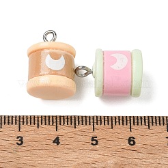 Opaque Resin Pendants&nbsp;RESI-B044-10P