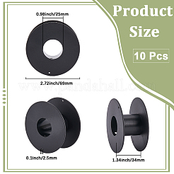 10Pcs ABS Plastic Empty Spools for Wire&nbsp;TOOL-SC0001-76