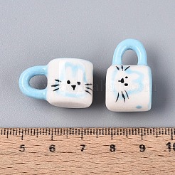Handmade Porcelain Bunny Mug Cup Decoration&nbsp;PORC-T133-59