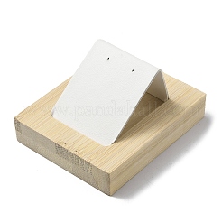 Rectangle Wood Earring Display Stands&nbsp;EDIS-R027-03A