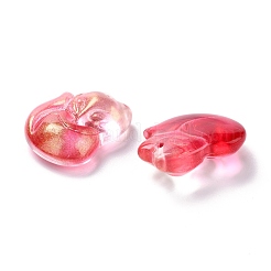 Electroplate Glass Cabochons&nbsp;EGLA-D007-04C
