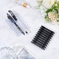 2Pcs 2 Colors Plastic Nail Art Pen Holder Stand&nbsp;MRMJ-ME00001-10B