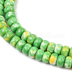 Dyed Synthetic Riverstone Beads Strands&nbsp;G-Z105-C01-01D