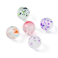 100Pcs 5 Colors Glass Beads&nbsp;GLAA-FS0001-41
