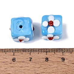 Handmade Bumpy Lampwork Beads&nbsp;LAMP-Q039-14D