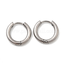 316F Stainless Steel Hoop Earrings&nbsp;X-EJEW-D341-01G-P