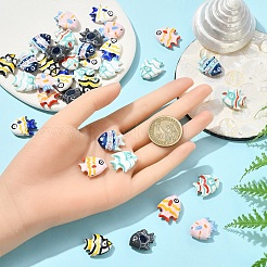 10Pcs Handmade Porcelain Beads&nbsp;PORC-YW0001-24A