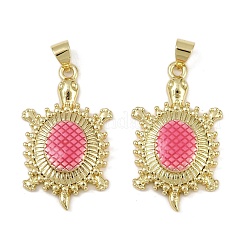 Brass Enamel Pendants&nbsp;KK-I358-071G