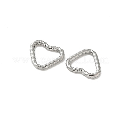 304 Stainless Steel Twisted Linking Rings&nbsp;STAS-L300-006A-P