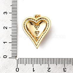 Brass Micro Pave Cubic Zirconia Pendants&nbsp;KK-A266-04B-G