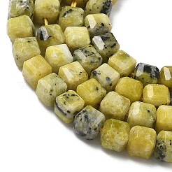 Natural Yellow Turquoise(Jasper) Beads Strands&nbsp;G-F797-A23-01