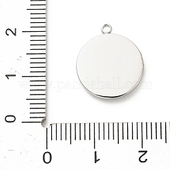 304 Stainless Steel Rhinestone Pendants&nbsp;STAS-P399-02D