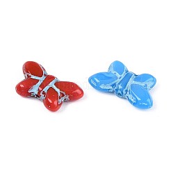 Painted Glass Beads&nbsp;GLAA-T025-78M