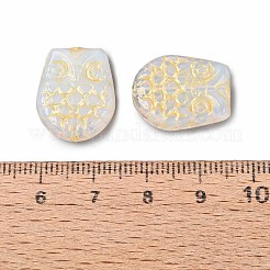 Owl Glass Beads&nbsp;GLAA-T025-65M-01