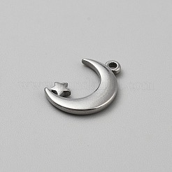 304 Stainless Steel Pendants&nbsp;STAS-WH20010-010B