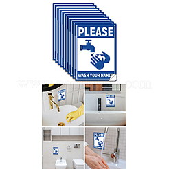 10 Sheets PVC Self-Adhesive Identification Cable Label Pasters&nbsp;STIC-WH0027-044