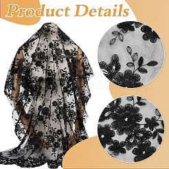 Polyester Embroidery Fabric&nbsp;DIY-WH0740-46A