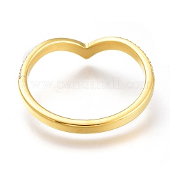 304 Stainless Steel Finger Rings&nbsp;RJEW-F110-06G