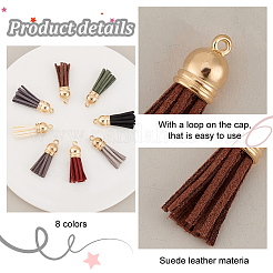 Faux Suede Tassel Pendant Decorations&nbsp;FIND-PH0002-57B