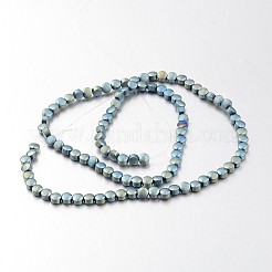 Electroplate Non-magnetic Synthetic Hematite Bead Strands&nbsp;G-F300-33B-F07