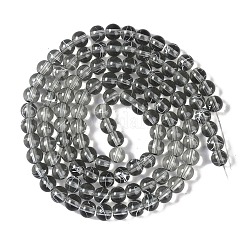 Drawbench Transparent Glass Beads Strands&nbsp;GLAD-Q012-8mm-09