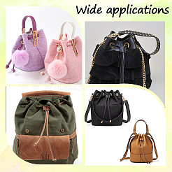 Flat Imitation Leather Drawstring for Bucket Bag&nbsp;FIND-WH20007-51A