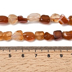 Natural Red Agate Beads Strands&nbsp;G-P601-A17-03