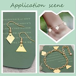 84Pcs 6 Style Brass Charms&nbsp;KK-FH0002-63