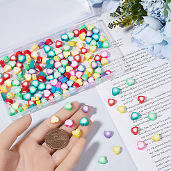 240Pcs 8 Colors Handmade Polymer Clay Beads&nbsp;CLAY-SC0002-30