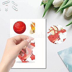8 Sheets 8 Styles PVC Waterproof Wall Stickers&nbsp;DIY-WH0345-062