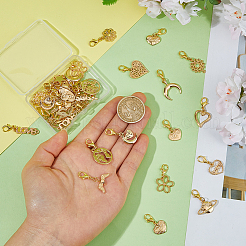 80Pcs Alloy Pendant Decorations&nbsp;HJEW-FH00316