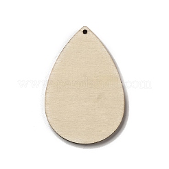 Single Face Printed Wood Big Pendants&nbsp;WOOD-H102-04C
