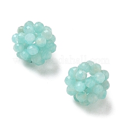 Natural Amazonite Woven Beads&nbsp;GG-CBA2E9C-F23-01